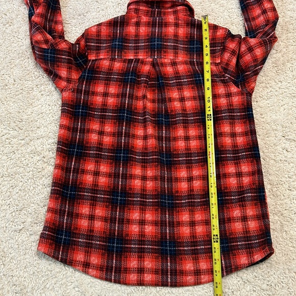 SIMPLY SOUTHERN S super soft oversized plaid Shacket in EUC - Picture 6 of 6